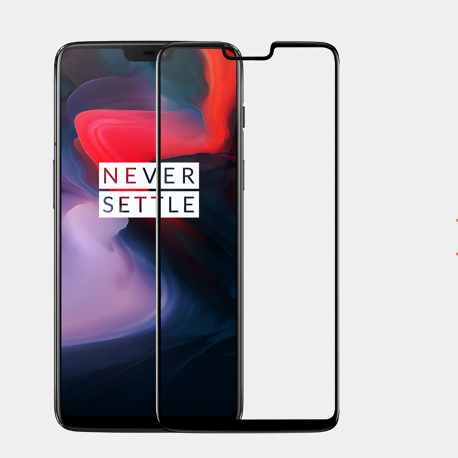 

Закаленное стекло для OnePlus 6 3D полное покрытие, защитное стекло, Защита экрана для One Plus 6