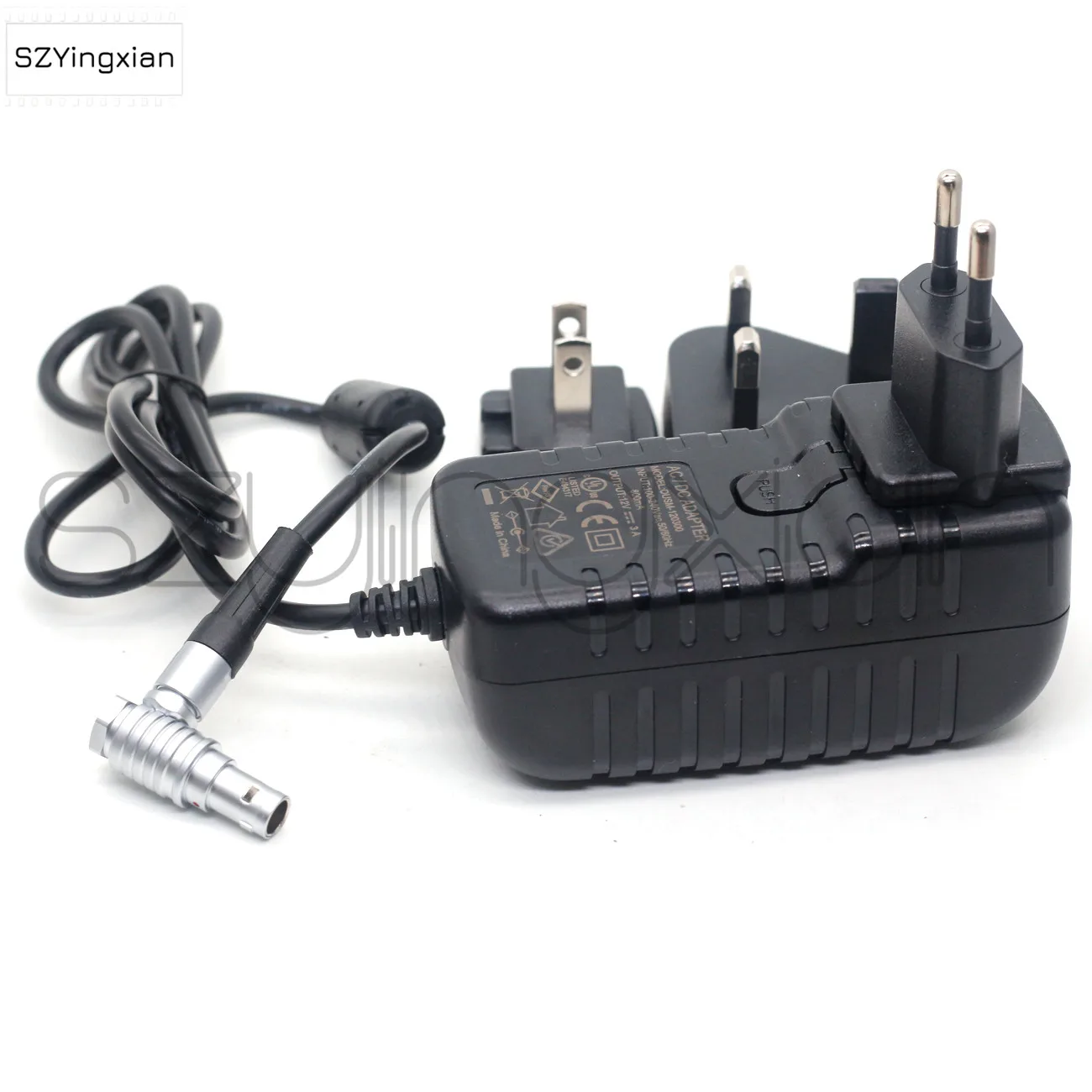 0B 2 Pin Power Adapter 12V 2 Pin Cable for Teradek Bolt Pro 1000/3000ft Power Cord, Vaxis Monitor