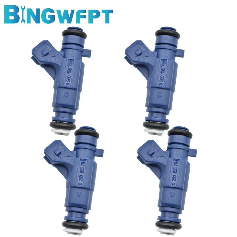 4X Boquillas 0280155794   0280 155 794 inyectores de combustible para CITROEN SAXO XSARA PEUGEOT 206 306