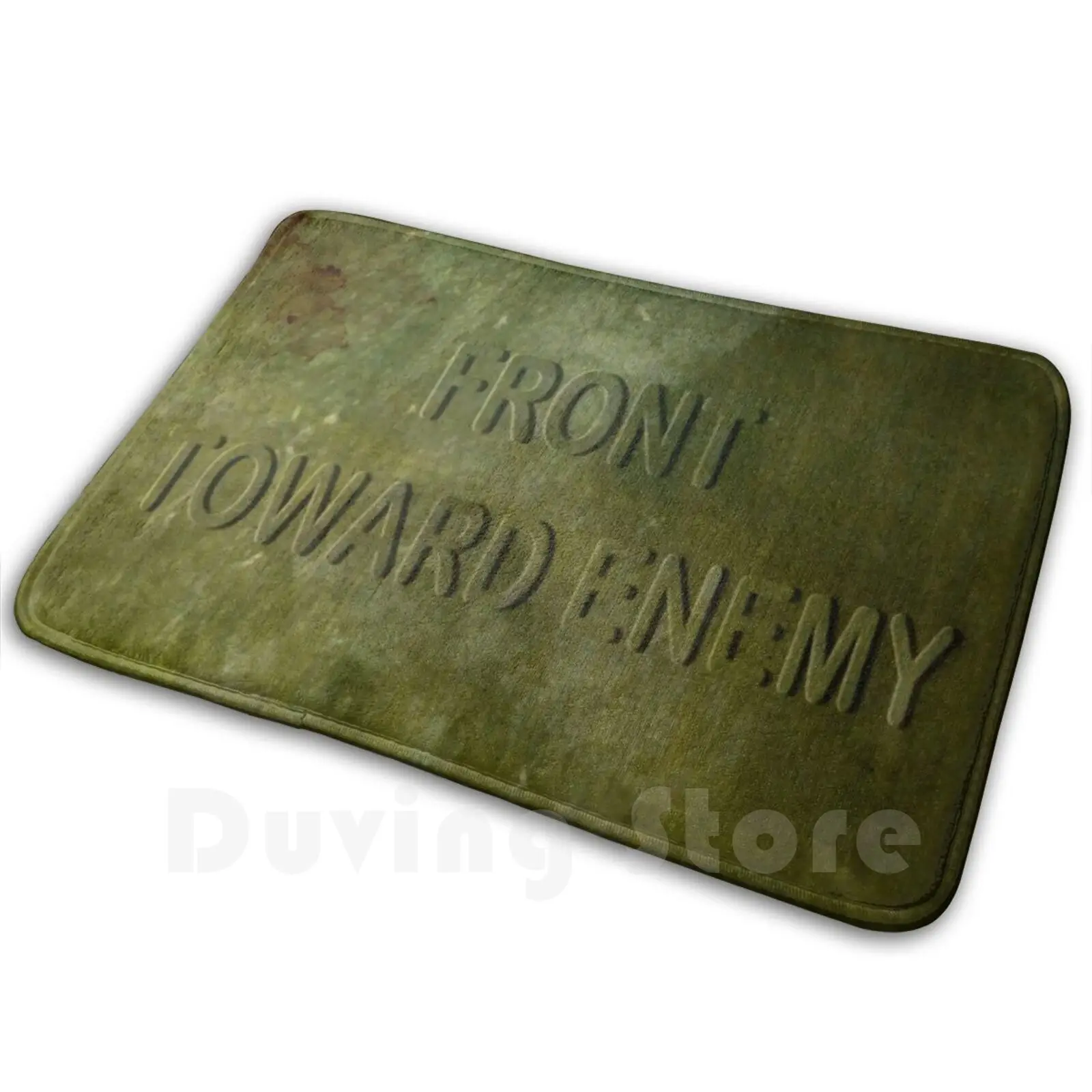 Front Toward Enemy Carpet Mat Rug Cushion Soft Non-Slip Front Toward Enemy Vintage Claymore