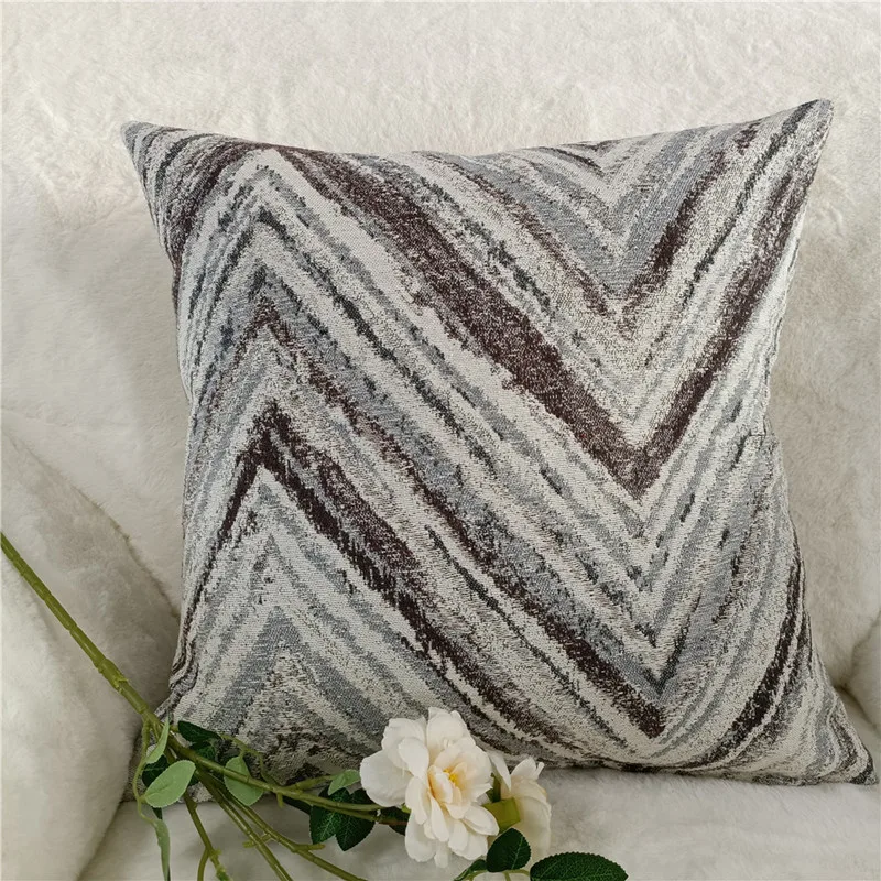 Tapestry Jacquard Cotton Polyester Blended Geo Cushion Cover Sofa Throw Pillowcase Seat Cushion Cover Home