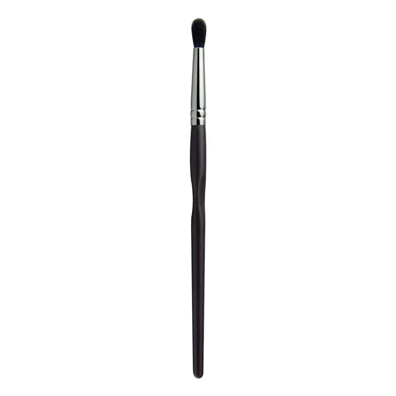 Pinceaux de maquillage de précision en poils de chèvre M03, avec poignée noire, ombre à paupières, pour sourcils, nez, petite ombre, 1 pièce