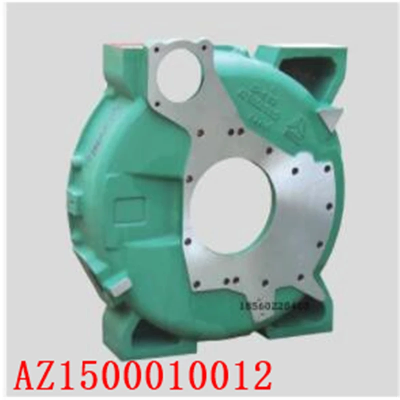 for Heavy truck HOWO Sinotruk Howo A7 engine parts WD615 flywheel shell AZ1500010012