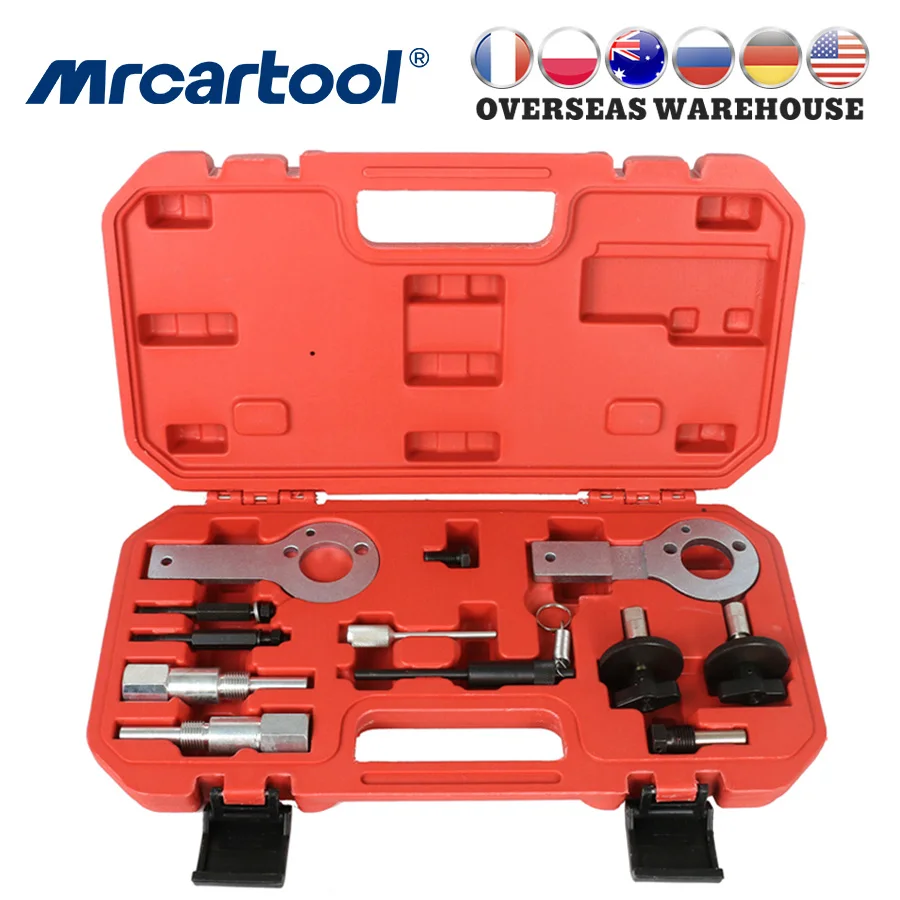 

MR CARTOOL Car Special Engine Timing Tool Set For Fiat Vauxhall Opel 1.3 1.9 CDTI Belt Replacement Kit