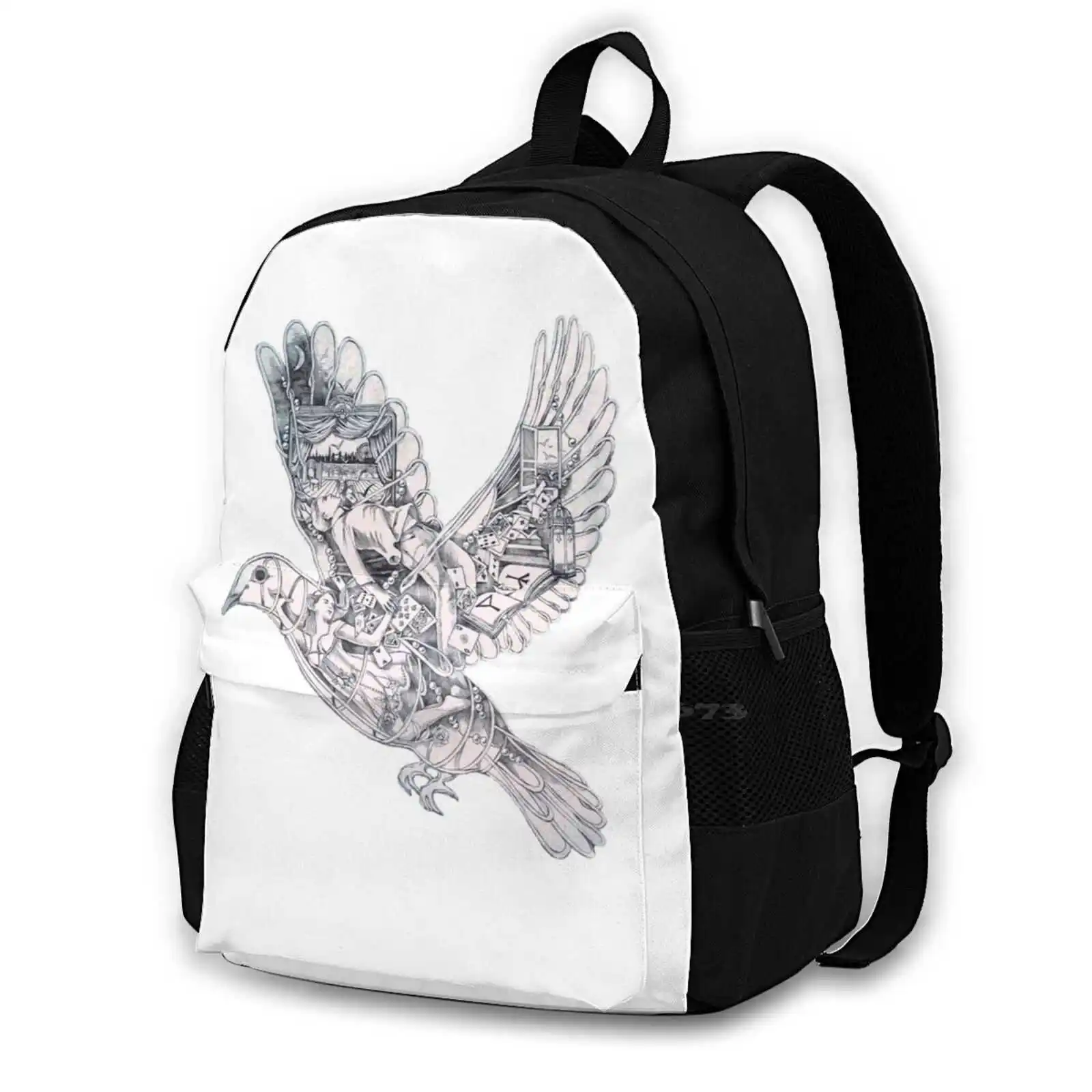 Magic Pattern Design Bagpack School Bags Magic Ghost Stories