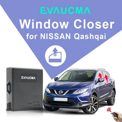 For NISSAN Qashqai J10 J11 Car Automatically 4 Door Window Closer Closing Kit For Qashqai Car Power Window System Accessories