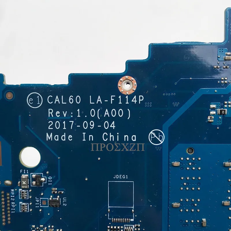

CN-0H0WK9 0H0WK9 H0WK9 Высокое качество для ноутбука 15 5570, материнская плата LA-F114P с процессором SR3W0 I3-8130U, 100% работает хорошо