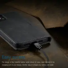 Leather Wallet Case for iPhone with Card Holder #5