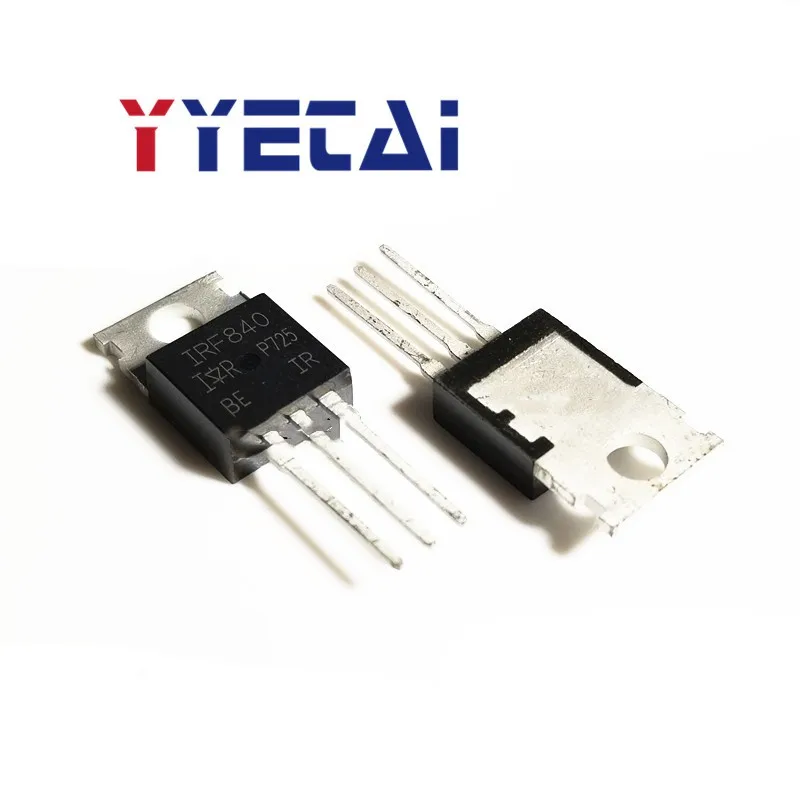 TAI 10PCS New IRF840 IRF840PBF in-line TO-220 N-channel FET