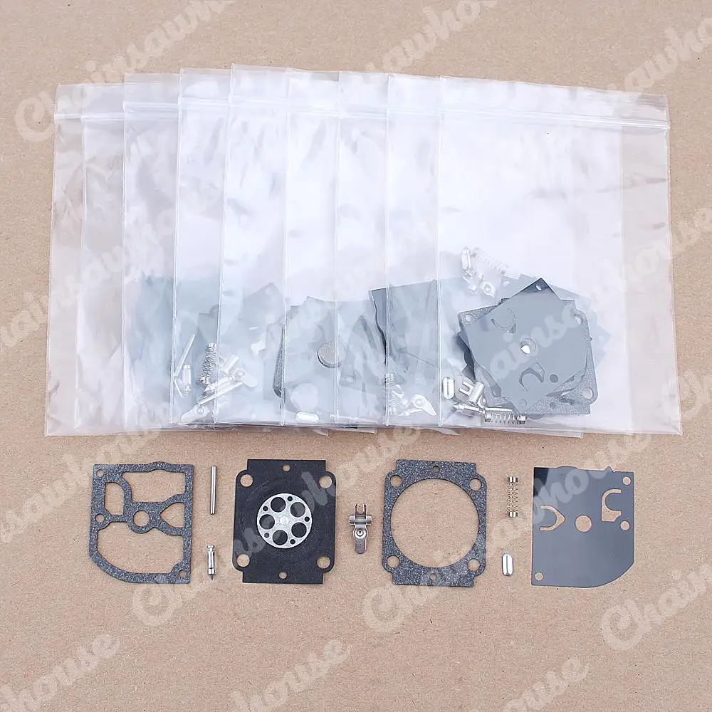 Carburetor Repair Kits For Stihl BG66 BG86 Zama RB-155 RB-164 GND88 C1M141 A-C, C1M142 A-C, C1M144 A Chainsaws Blowers