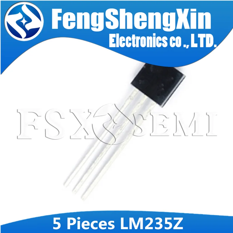 

5pcs/lot LM235Z TO-92 LM235 TO92 PRECISION TEMPERATURE SENSORS