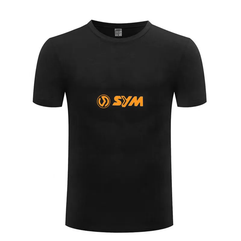 Voor Sym Cruisym 300 T-shirt Mannen Nieuwe Logo Sym T-shirt 100% Katoen Zomer Korte Mouw Ronde Hals Tees Man