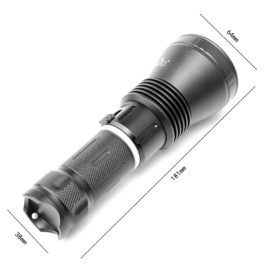 Dive 50M glare Professional Scuba Diving Flashlight XHP50.2 LED Underwater Searchlight Torch LED Dive Lantern 1 mode