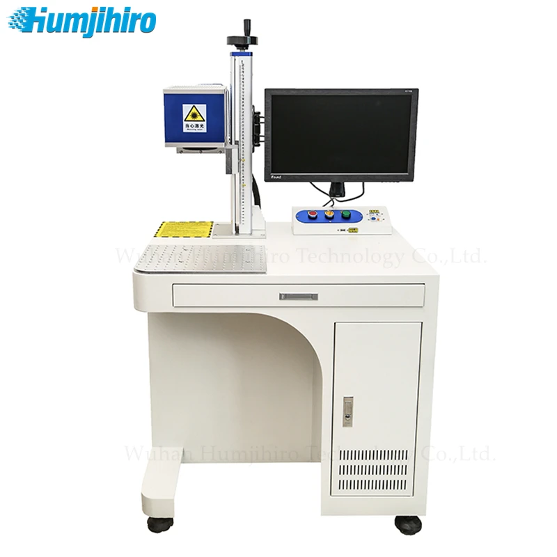 30W Desktop Co2 Laser Marking Machine Marking Type Printer Variable Serial Number Date LOGO Barcode Date Printer for Glass Metal