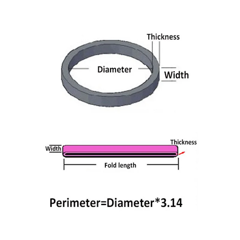 Rubber Bands Elastic Bands Yellow Rubber Rings Stretchable Sturdy Rubber Elastics Bands For Office School Home Diameter 25-190mm