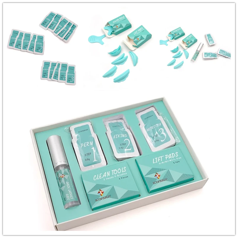 

1 set Sachet Lashes Lift Set Eyelash Perming Set Lashes Perm Kit Lash Growth Serum Lash Lift Tools Eyelash Extension Perm Tools