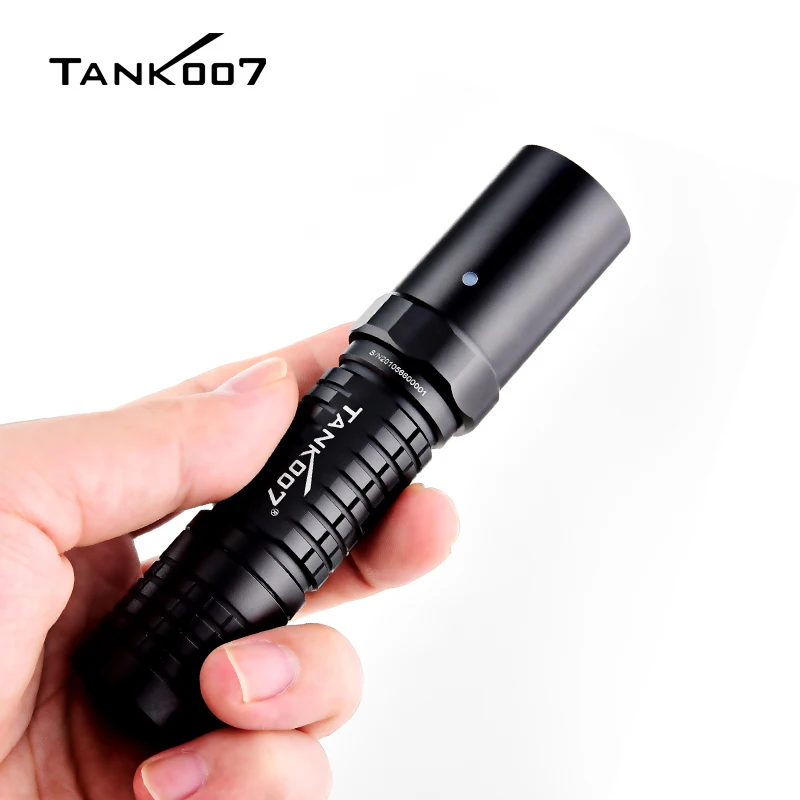 TANK007 L03C NDT Anti-Counterfeit Cold Light Source UV LED 365nm Blacklight Ultraviolet Light Flashlight Curing USB Rechargeable