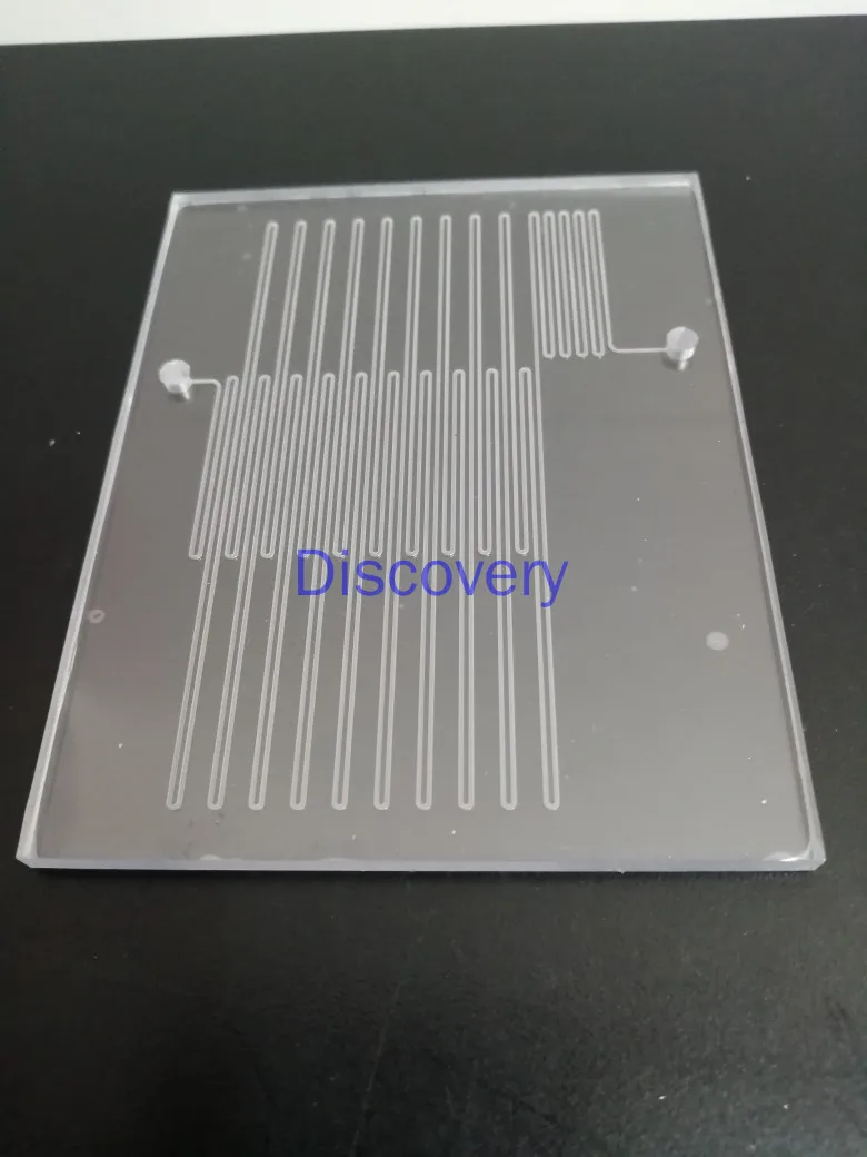 High Temperature Resistant Microfluidic Chip, PCR Chip, PC Polycarbonate Microfluidic Chip, Chip Customization