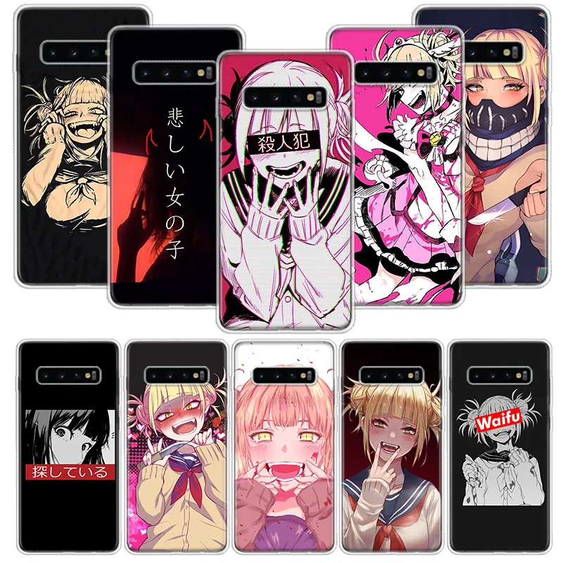 Anime Himiko Toga Boku Phone Case for Samsung Galaxy A50 A51 A70 A71 A41 A31 A21S A11 A40 A30 A20E A10 A6 Plus A8 + A7 A9 Cover