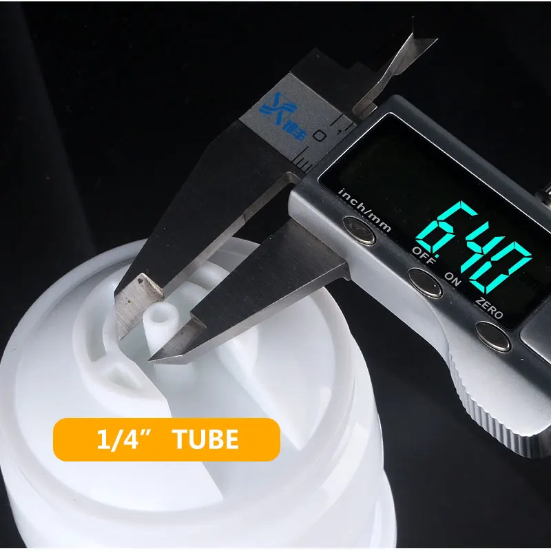 Filtro purificador de agua de 10 pulgadas, conexión rápida de 1/4 ", UDF, carbón activado granulado para cocina, 285MM x 62MM, elemento de filtro de Linker rápido