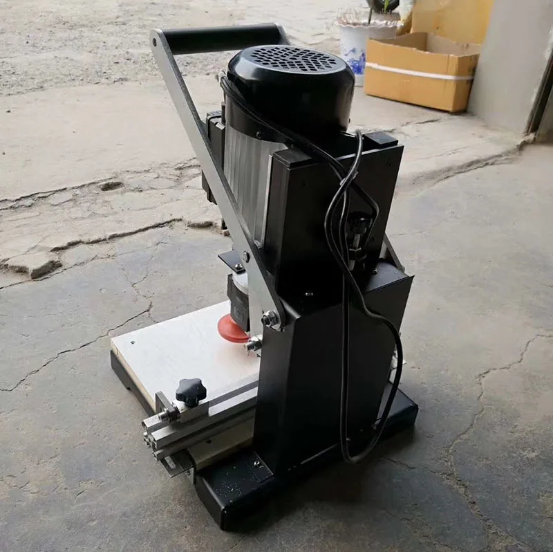 1.1kw многофункциональный набор инструментов для самостоятельного деревообрабатывающий шарнирный сверлильный станок портативная машина для резки «Три в одном» сверлильный станок цифрового управления