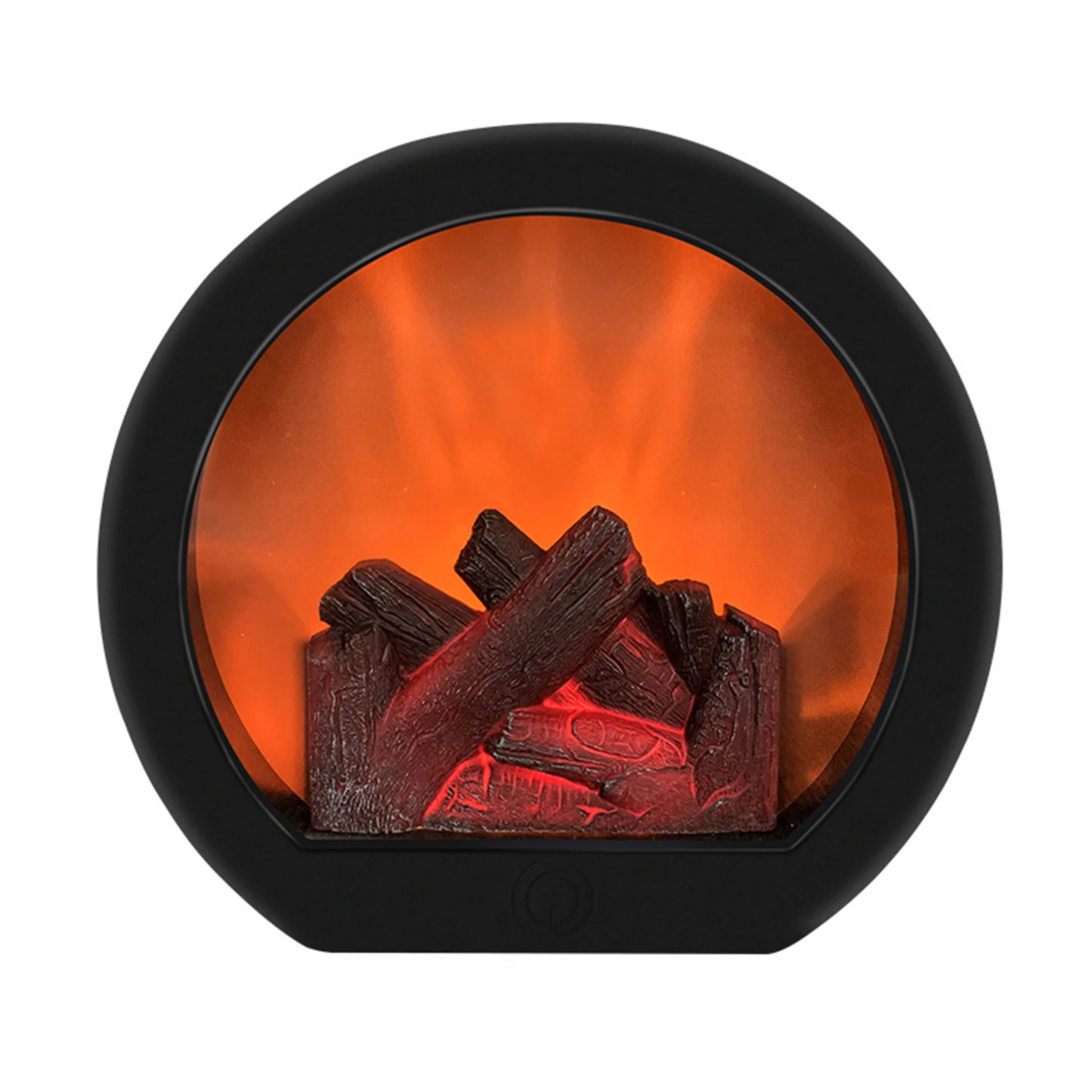 Simulation Fireplace Light Flameless Decorative LED Lantern Flame Effect Night Light Living Room Entrance Fireplace Home Kind