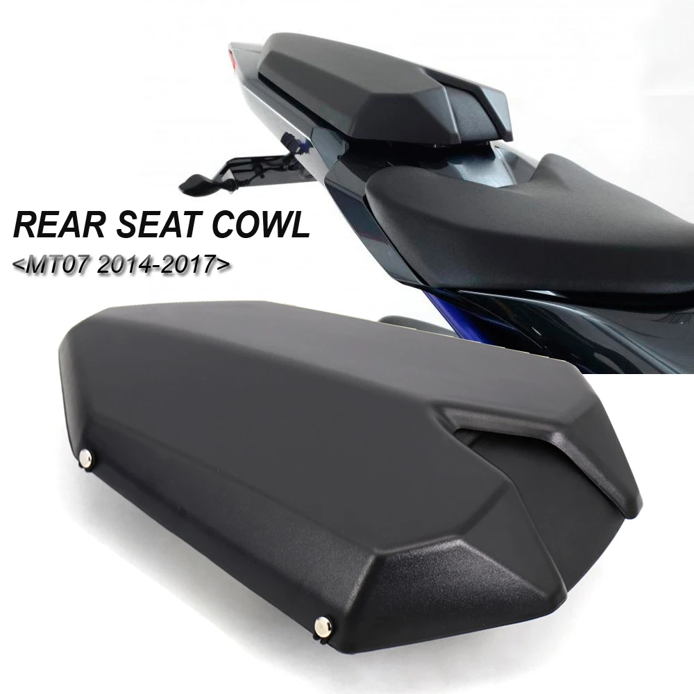 Motorcycle Pillion Rear Seat Cover Cowl Solo Seat Cowl Rear Fairing For Yamaha MT07 FZ07 MT 07 FZ 07 2014 2015 2016 2017