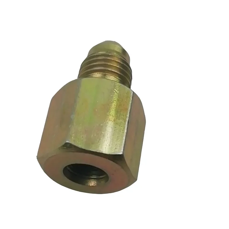 

Straight Joint Right Angle Conversion Adapter Inflation Niple Male 7/16-20unf JIC1/4 To Famale 5/16-32unf