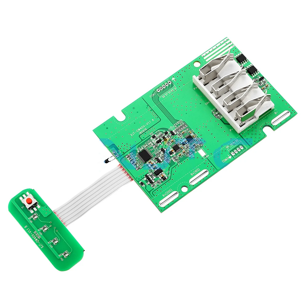 Cho Greenworks 40V Cỏ Dụng Cụ Pin Lithium PCB Bảo Vệ Mạch Pin Nhựa