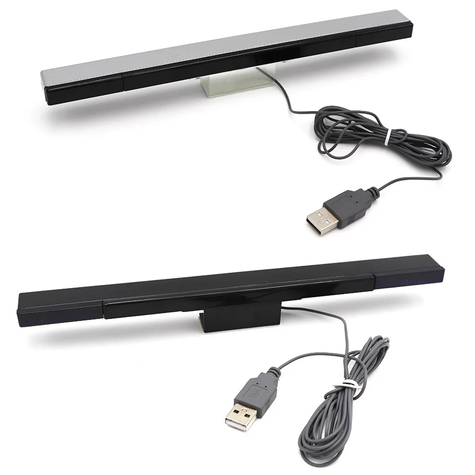 Сменный проводной приемник Wii Sensor Bar, ИК-сигнал, USB-штекер для пультов дистанционного управления Nitendo