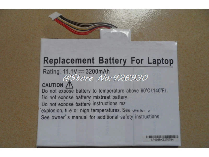 Laptop Battery For ViewSonic For ViewPad 100i VS13790 BUSINESS P10T VPAD10 640800100001 640803010001 New (11.1V 3200MAH)