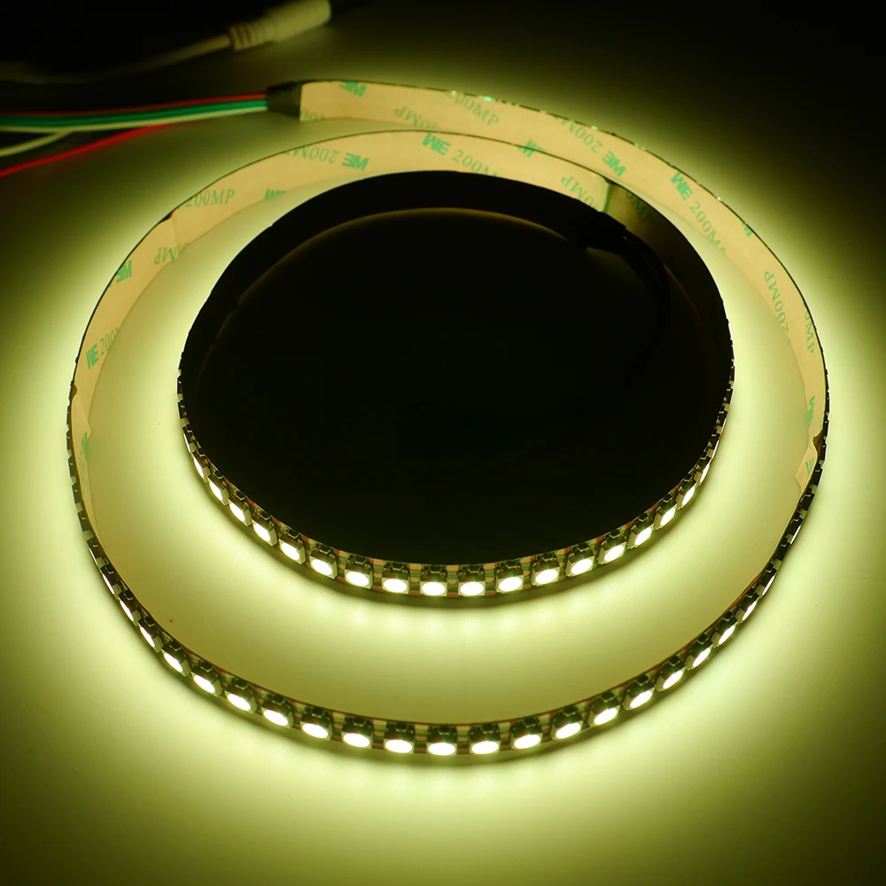 WS2812 RGB Led Strip Lights WS2812B Individually Addressable Black/White PCB IP30/IP65/IP67 5V 1M/5M