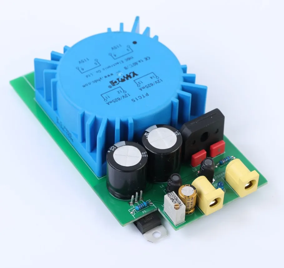 WEILIANG AUDIO Latest arrival 15W linear power supply finished board, output voltage 5-15V adjustable