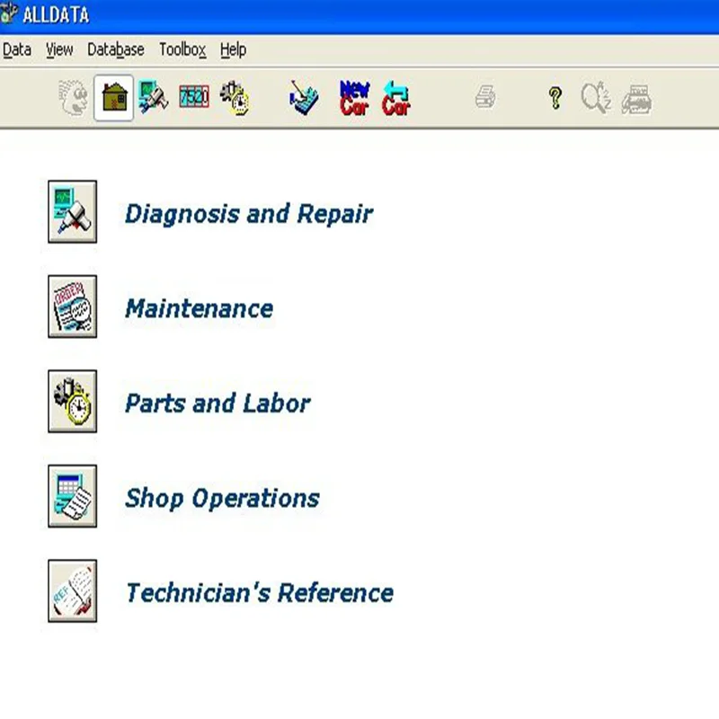 Alldata Atsg Installed Version 10.53 Auto Repair Software Hdd 1tb All Data 3in1 in Laptop Toughbook CF30