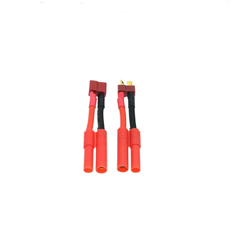 1Pcs RC Hobby HXT 4mm to Deans T Plug EC3 EC5 XT60 XT90 Tamiya MPX Traxxas Male Female Battery Connector Plug Adaptor Converter