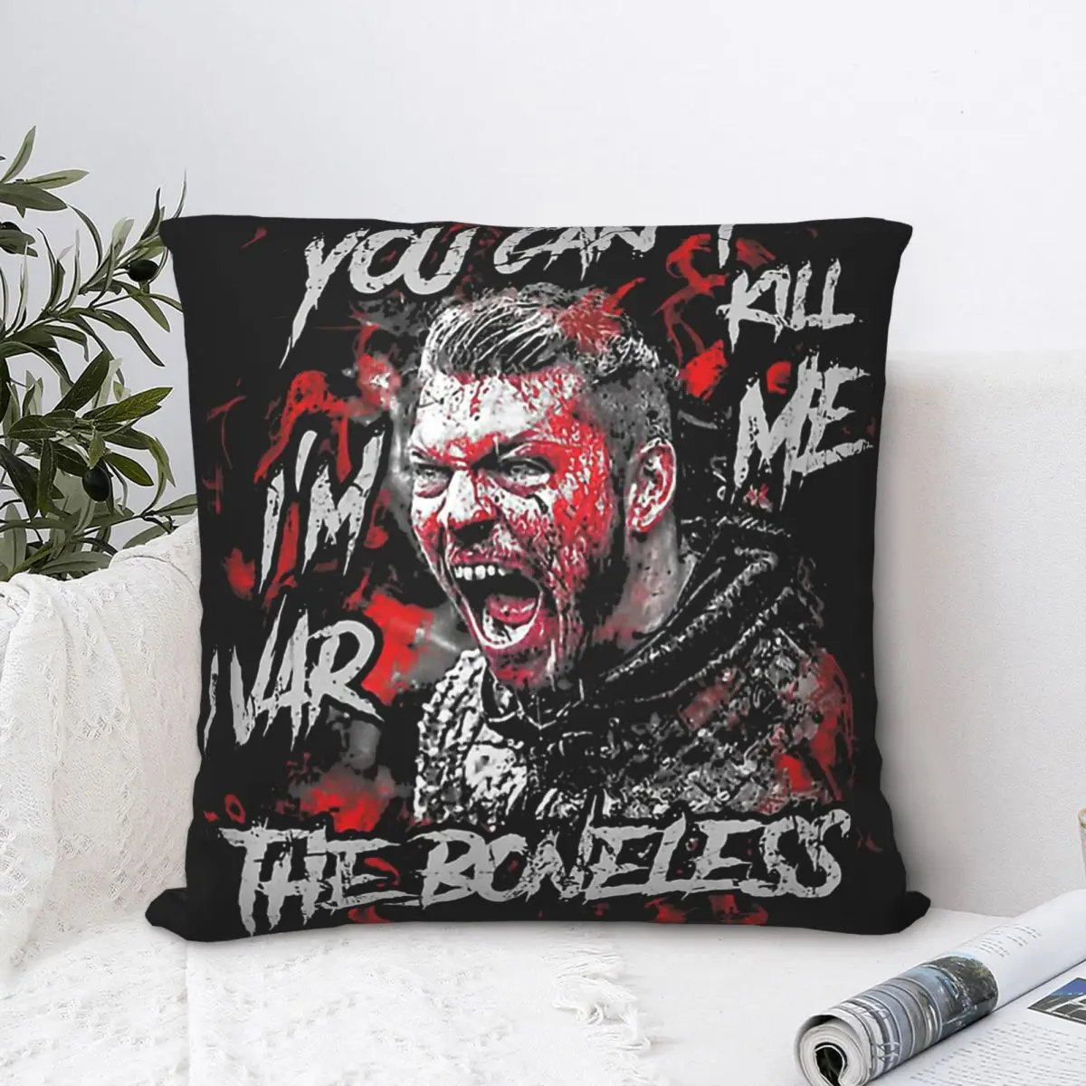 

I'm Ivar The Boneless Norse Men Pillowcase Viking Norse Mythology Backpack Cushion For Bedroom Chair Coussin Covers Decorative