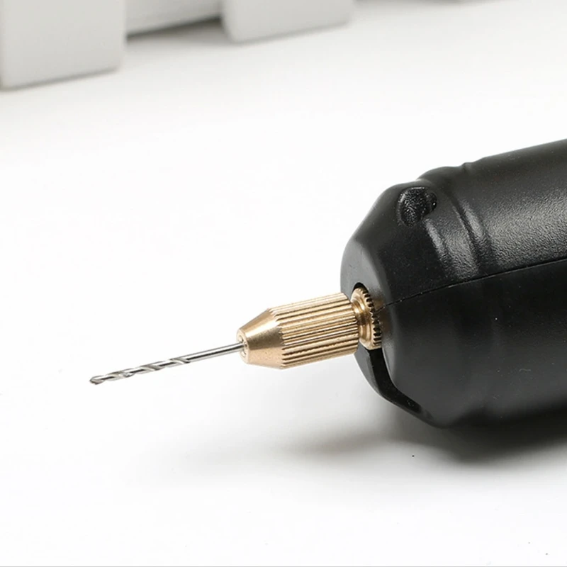 Imagem -03 - Portátil Handheld Mini Broca Elétrica para Pérola Resina Epóxi Fazer Jóias Faça Você Mesmo Ferramentas Artesanato de Madeira com 5v Usb Cabo de Dados 0.71.2 mm