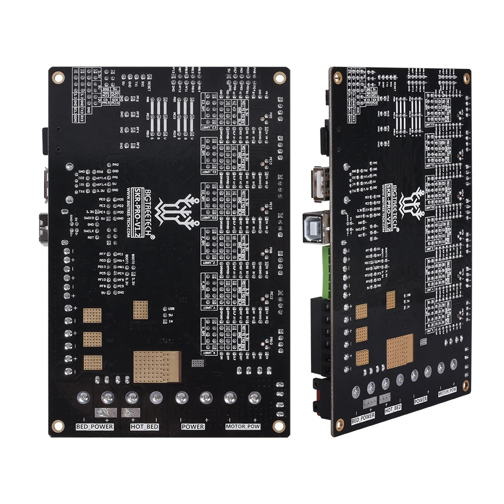 BIGTREETECH SKR PRO V1.2 32Bit Control Board 3D Printer Parts SKR V1.3 RAMPS 1.4 A4988 TMC2208 Uart TMC2130 TMC2209 Skr mini e3