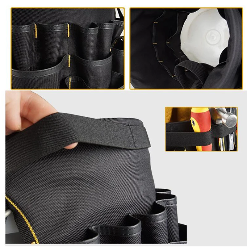 Elétrico Bucket Tool kit Kit Multi-Function Repair Kit, Household Gardening Hardware Tool Storage Bag, Construção Tool Box