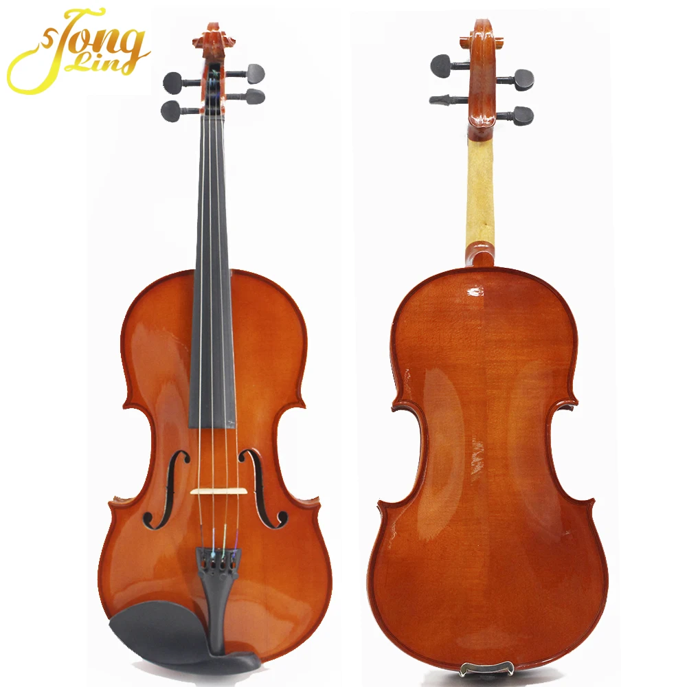 TONGLING Spruce Maple 4/4 Violino Fiddle Violin Beginner Musical Instrument with Case Bow Strings Full Set Accessories