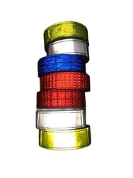 5CM*1M High Visibility PVC Reflective Tape Reflective Safety Clothing Accessories Road Traffic Warning Strip