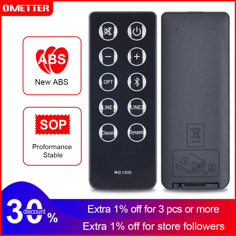 Vervangen afstandsbediening voor edifier rc100 multimedia boekenplank speakers