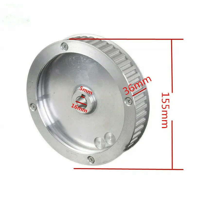 1 Pc NEW Vertical Milling Machine Parts Gear Belt Pulley 155mm Mill CNC Milling Accessories