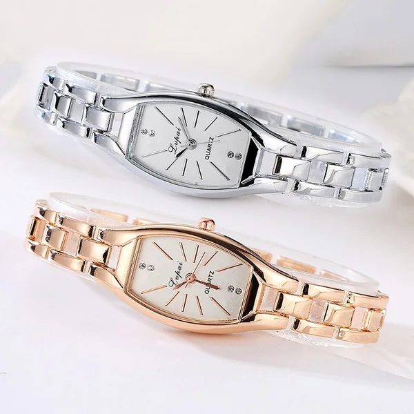 Vrouwen Vierkant Quartz Horloge Elegante Dames Elektronische Digitale Vrouw Horloge Beknopte Hoofd Diamant Geometrie Vrouwen Horloges