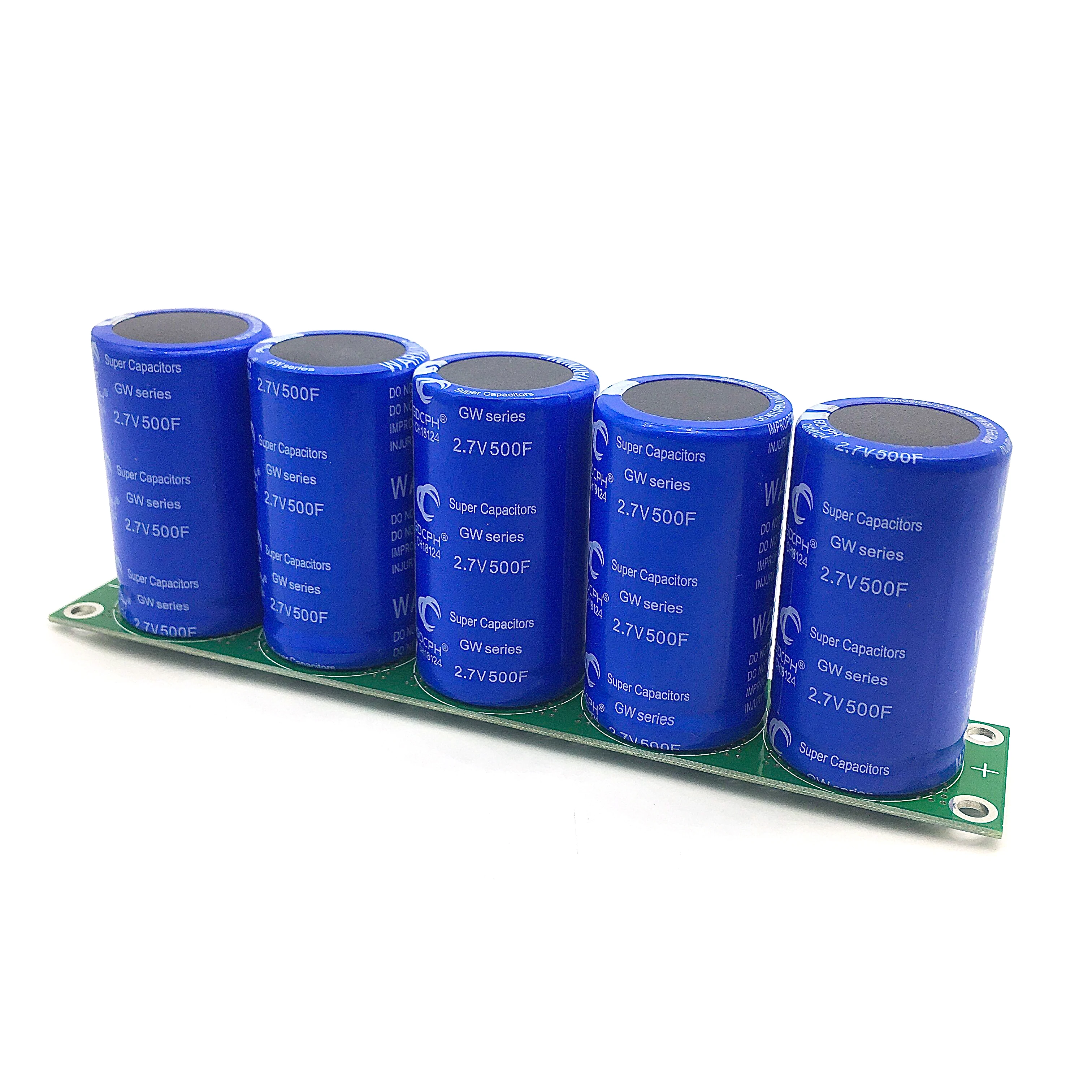 13.5V100F Auto Emergency Power Supply Capacitors DIY Auto rectifier capacitors start capacitors 2.7V500F*5