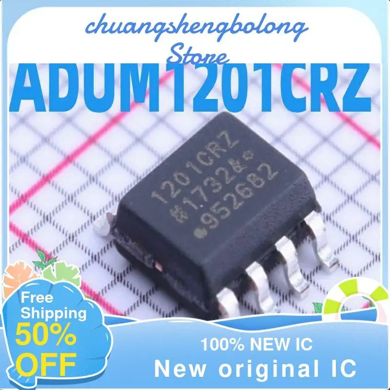

10 шт. ADUM1201CRZ-RL7 SOP-8 1201CRZ новый оригинальный IC