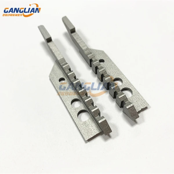 

1 pair Heidelberg Pull Gauge Blanks Offset F2.072.021 F2.072.071 pull rail for XL105 CD102 SM102 HD printing machine