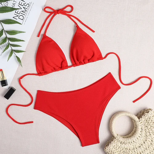 Traje De baño brasileño sexi para mujer, conjunto De Bikini con sujetador push-up, traje De baño De dos piezas, ropa De playa, traje De baño para mujer