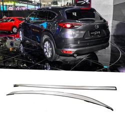 For Mazda CX-8 CX8 2017 2018 2019 2020 2021 auto Aluminum Roof Rail Rack Cross Bar Crossbar Luggage Fit Direct Factory Price