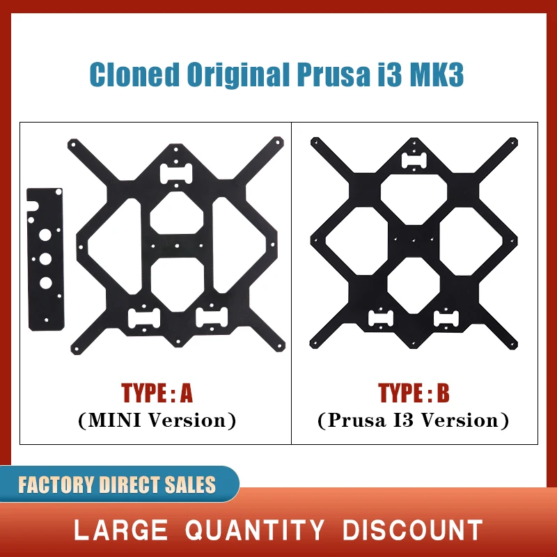 

Клонированная оригинальная алюминиевая Y-образная каретка для 3D-принтера Prusa i3 MK3 с 3 U-образными болтами, УДЕРЖИВАЮЩИМИ LM8UU, запчасти для 3D-принтера Prusa i3